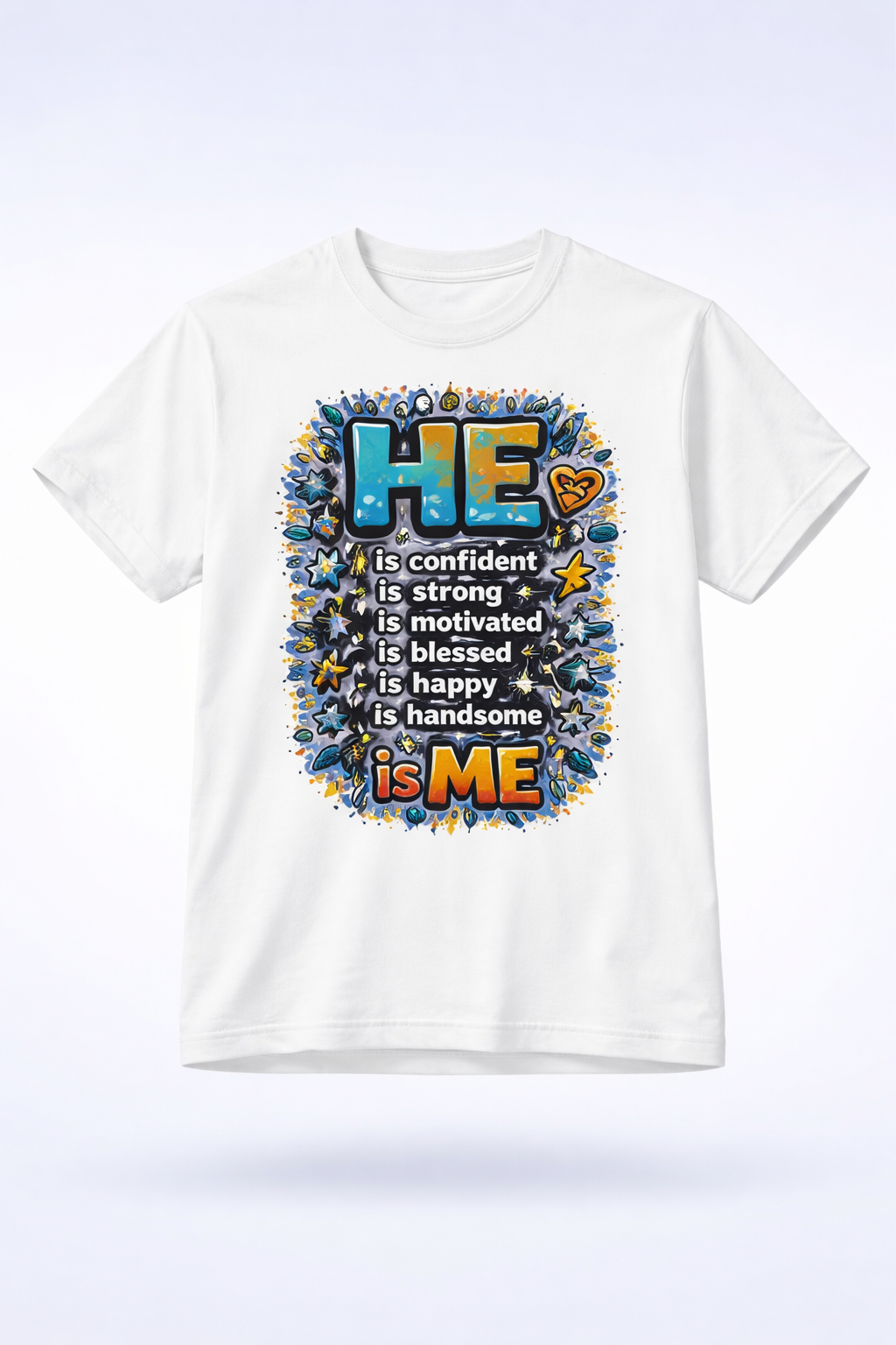 HE Is Me Affirmation Tee