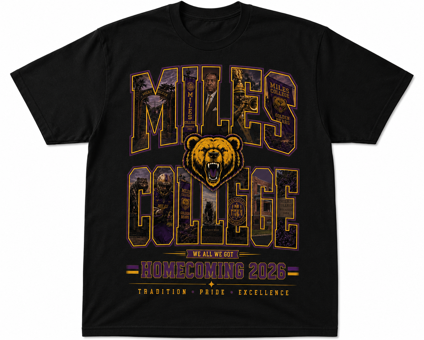 Miles College Homecoming 2026 Heritage Tee