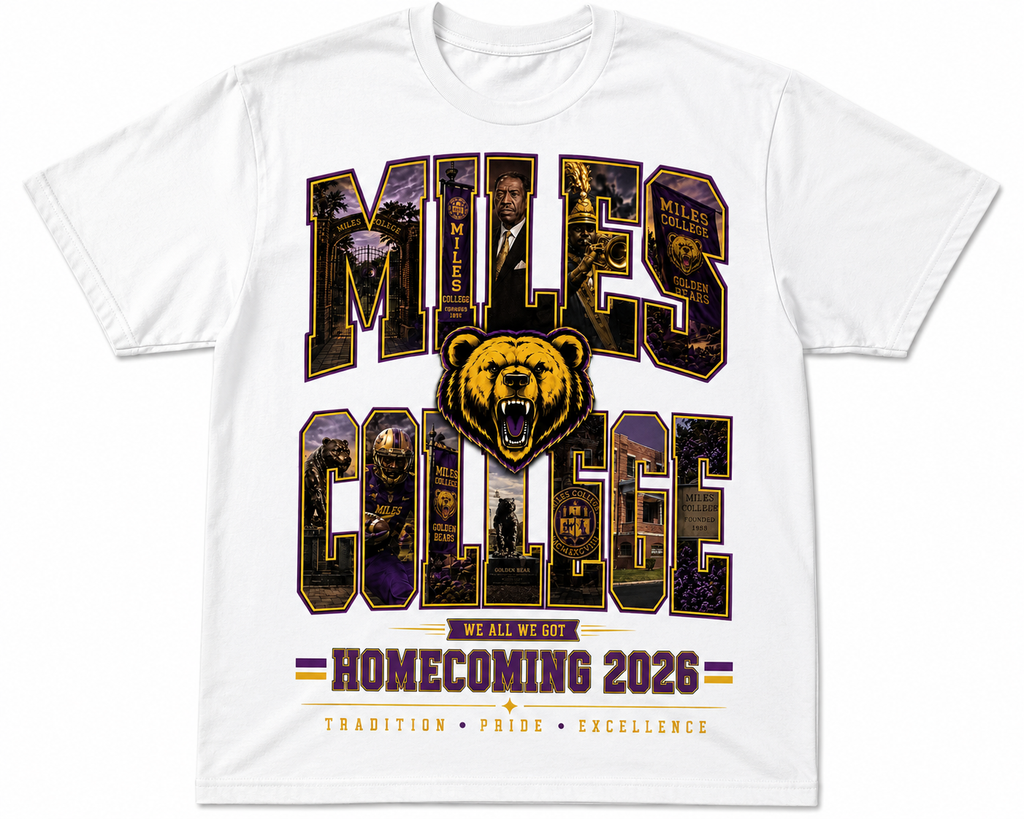 Miles College Homecoming 2026 Heritage Tee